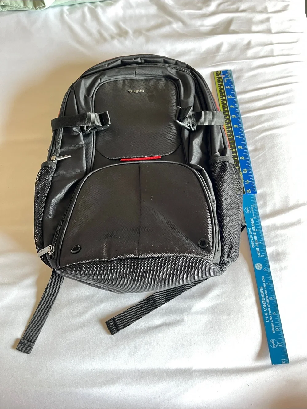 Brand New Targus Metropolitan Advanced Laptop Backpack Black 15.6